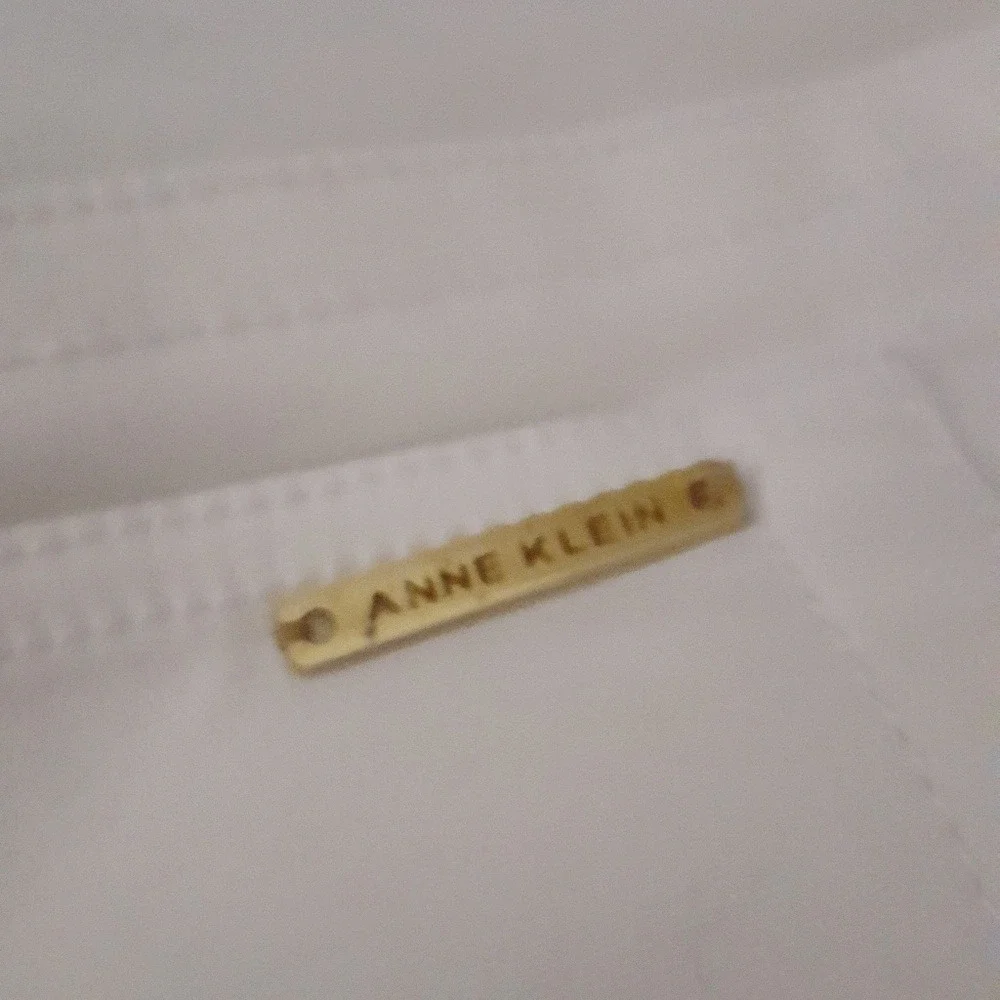 Vintage‎ Anne Klein White High Waist Jeans - Picture 6 of 7